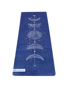 Alfombrilla de Yoga Balancea 183x61cm Antideslizante Azul