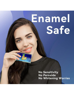 Tiras Blanqueadoras para Dientes Sensibles NAVYBE - 28 Tiras 2
