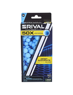 Recarga Nerf Rival 50 Accu-Round - Hasbro - Azul