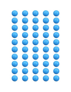 Recarga Nerf Rival 50 Accu-Round - Hasbro - Azul 2