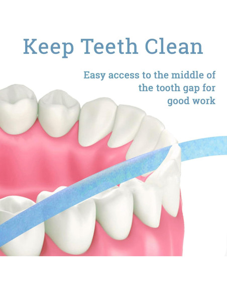 Kit de Tiras de Pulido Dental DANTICY 80 Piezas 15.24 cm