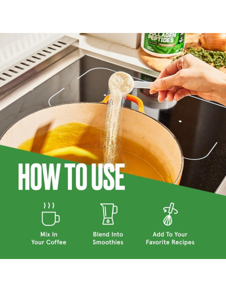 Colágeno en polvo Bulletproof 500g sin sabor para piel y huesos