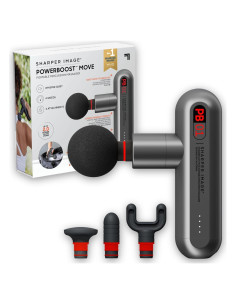 Pistola de Masaje Percusiva Sharper Image Powerboost Move