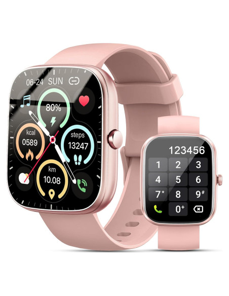 Reloj Inteligente Matast T60 Rosa Claro, 1.91" IP68, Fitness Reloj Inteligente Matast T60 Rosa Claro, 1.91" IP68, Fitness