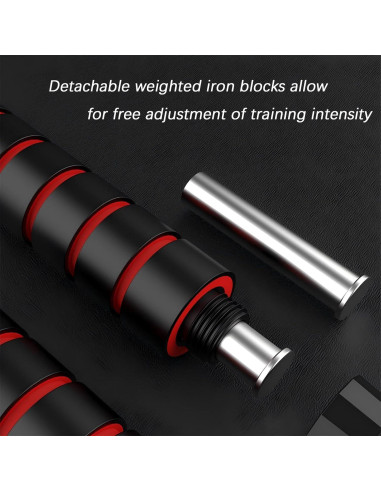 Cuerda de Salto con Peso Elicho Ajustable 2.8m para Ejercicio