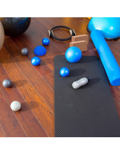 Juego de 2 bloques de yoga Relaxdays de corcho antideslizante 12x22.5x7cm 2