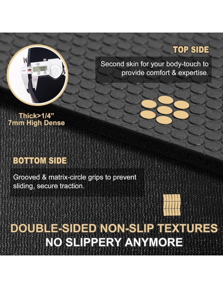 Alfombra de Ejercicio Gxmmat 2.13x3.05m Antideslizante 7mm