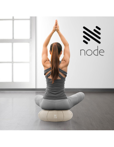 Cojín de Meditación Zafu Node Fitness 38.1 cm Algodón Orgánico