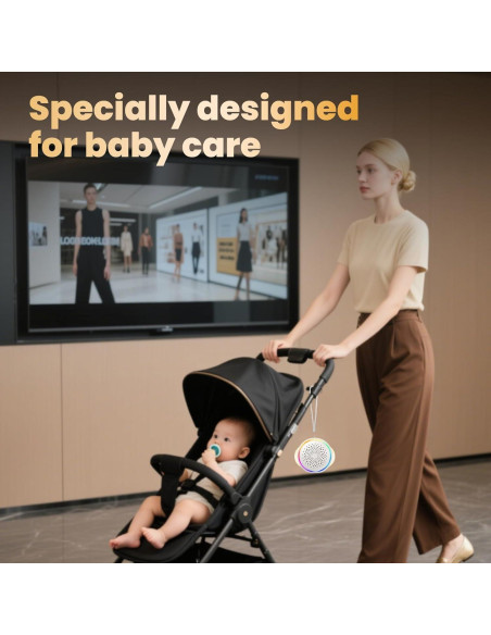 Máquina de Ruido Blanco OSHPRO Portátil con Luz Nocturna