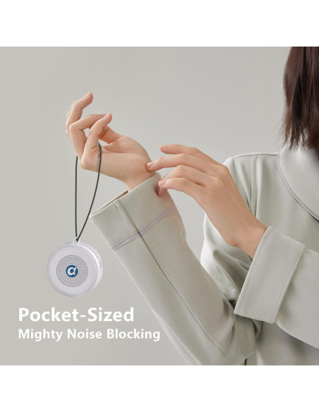 Máquina de Sonido Doble Relax 3D - 30 Sonidos, 32 Niveles