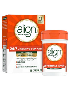 Align Probiotico 63 Cápsulas - Suplemento Digestivo Vegetariano