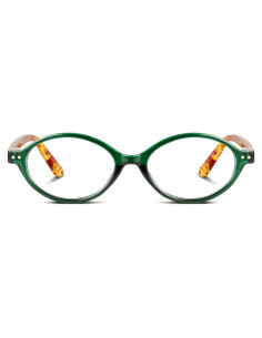 Gafas Ovaladas YDAOWKN Bloqueo Luz Azul Verde Cristal 49mm