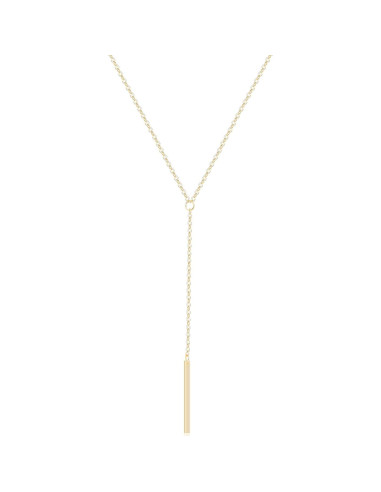 Collar Lariat Dainty Itianxi 18K Baño de Oro 48.26 cm