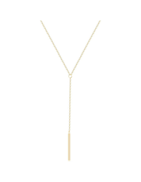 Collar Lariat Dainty Itianxi 18K Baño de Oro 48.26 cm