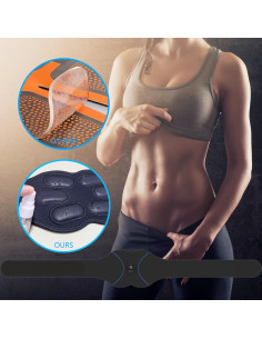 Estimulador Muscular EMS LOVWTES MH-1080 para Abdomen 2