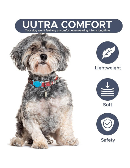 Rastreador GPS para Mascotas Bingolar - Sin Suscripción, Azul