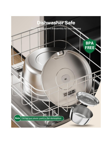 Fuente de Agua para Gatos Dianu Acero Inoxidable 3.2L Filtro