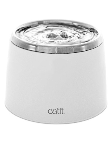 Fuente de Agua para Gatos Catit Fresh & Clear Acero Inoxidable 1.89L