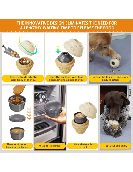 Dispensador de Golosinas Congeladas Iposcili para Perros Grandes