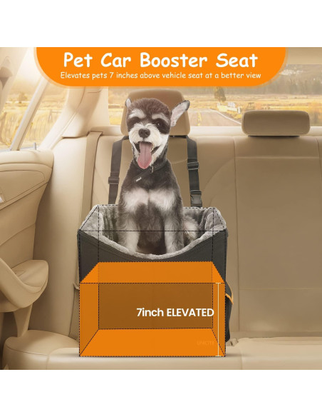 Asiento Elevado para Perros Pequeños UNICITII 39.9x38.1 cm