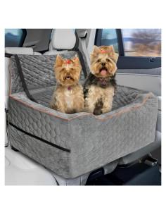 Asiento Elevador para Perros Vdamu - Cama de Coche Gris 27.2kg