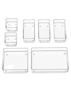 Organizador de Cajón SMARTAKE 7 Piezas Antideslizante