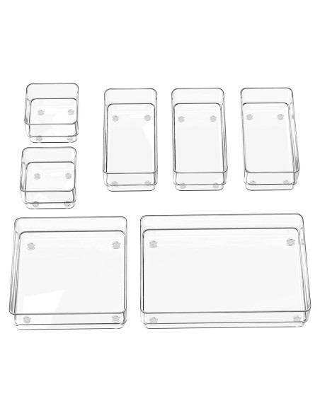 Organizador de Cajón SMARTAKE 7 Piezas Antideslizante