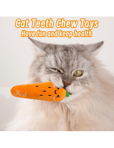 Juguetes de Hierba Gatera Seyezo - Paquete de 5 Piezas para Gatos