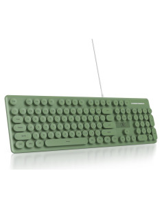 Teclado Retro de Máquina de Escribir FS SHOP 104 Teclas USB