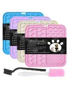 Alfombrilla de Lamer para Perros y Gatos Bikabpet - 4 Unidades