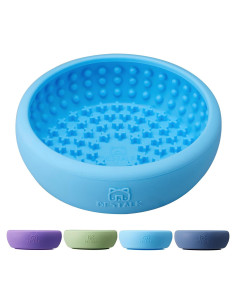 Tazón de Lamer para Perros Bestalk, Silicona Antideslizante 12.7cm