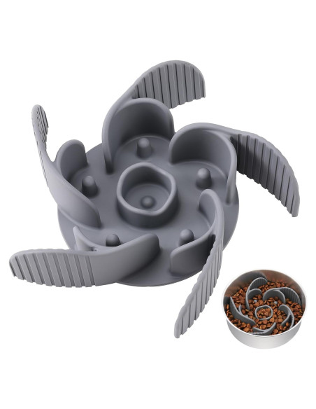 Inserto para Comederos Lentos MateeyLife - Silicona Gris 18cm