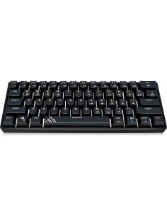 Teclado Mecánico 60% Asceny One RGB Gateron Azul Intercambiable 2