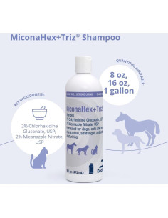 Champú Veterinario Dechra 473 ml para Perros, Gatos y Caballos 2