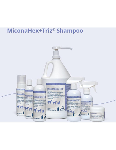 Champú Veterinario Dechra 473 ml para Perros, Gatos y Caballos