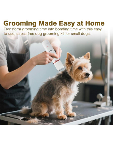 Kit Cortapelos para Perros Petium 4 en 1 Inalámbrico Recargable