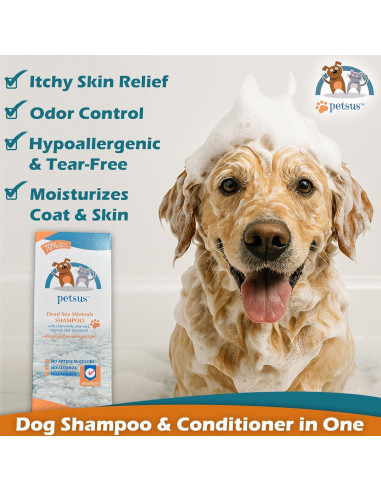 Champú Hipoalergénico Petsus para Perros y Gatos 250ml