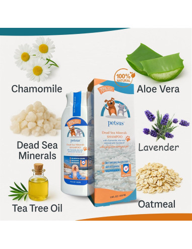 Champú Hipoalergénico Petsus para Perros y Gatos 250ml