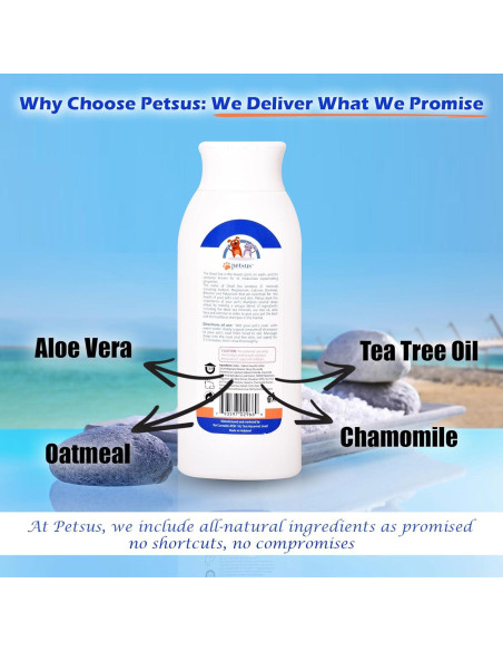 Champú Hipoalergénico Petsus para Perros y Gatos 250ml