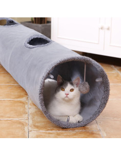 Túnel para Gatos PAWZ Road 130 cm Colapsable 30 cm Diámetro 2