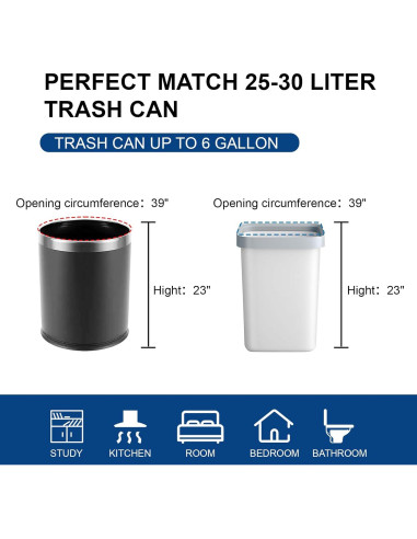 Bolsas para Desechos de Perro YESORMLING 20 Unidades 60x50cm