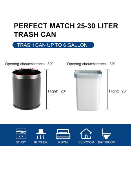 Bolsas para Desechos de Perro YESORMLING 20 Unidades 60x50cm