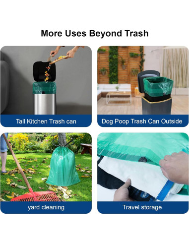 Bolsas para Desechos de Perro YESORMLING 20 Unidades 60x50cm