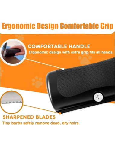 Cepillo Deshedding Rhykin para Mascotas - Aseo Efectivo