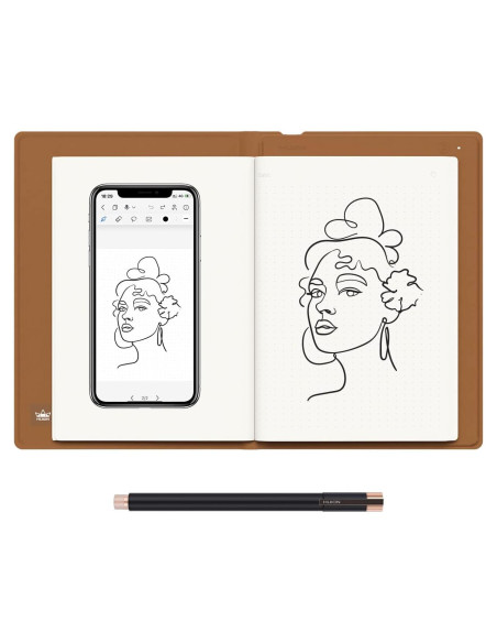 Cuaderno Digital Huion Note A5 con Lápiz Sin Batería