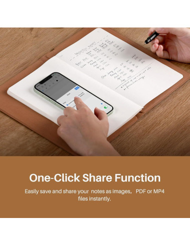 Cuaderno Digital Huion Note A5 con Lápiz Sin Batería