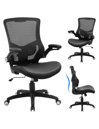 Silla de Oficina Ergonómica X XISHE con Respaldo de Malla y Soporte Lumbar