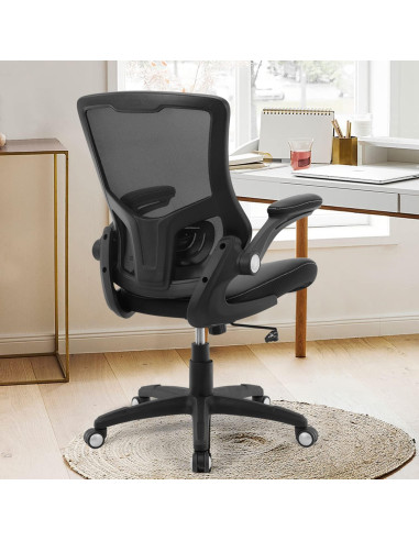 Silla de Oficina Ergonómica X XISHE con Respaldo de Malla y Soporte Lumbar