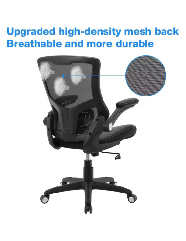 Silla de Oficina Ergonómica X XISHE con Respaldo de Malla y Soporte Lumbar