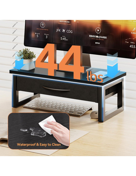 Soporte para Monitor HEWORLIF con Cajón de Almacenamiento